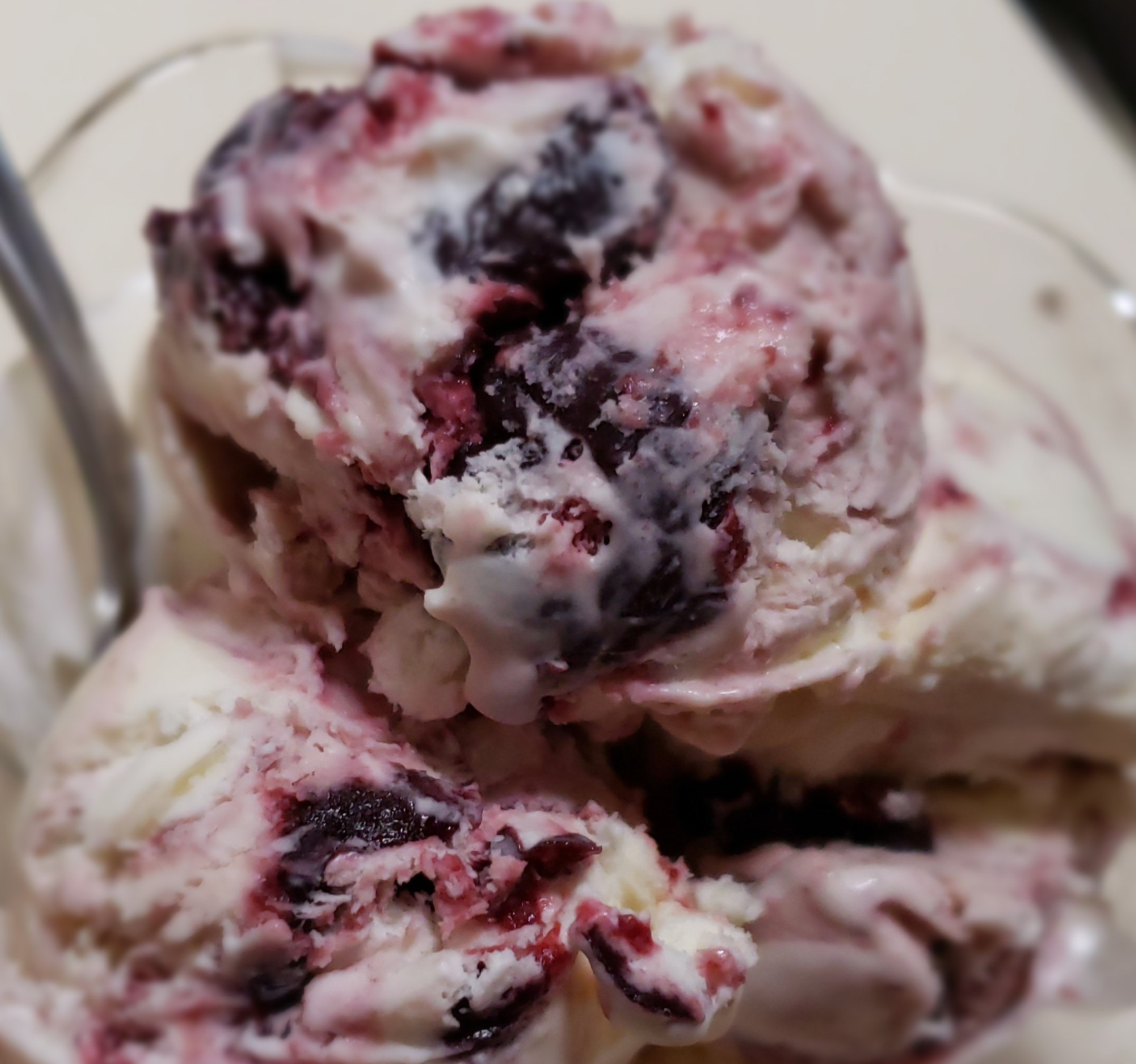 Black Cherry Almond No Churn Ice Cream My Dragonfly Cafe 5201