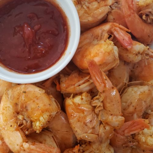 Old Bay Shrimp Sauté