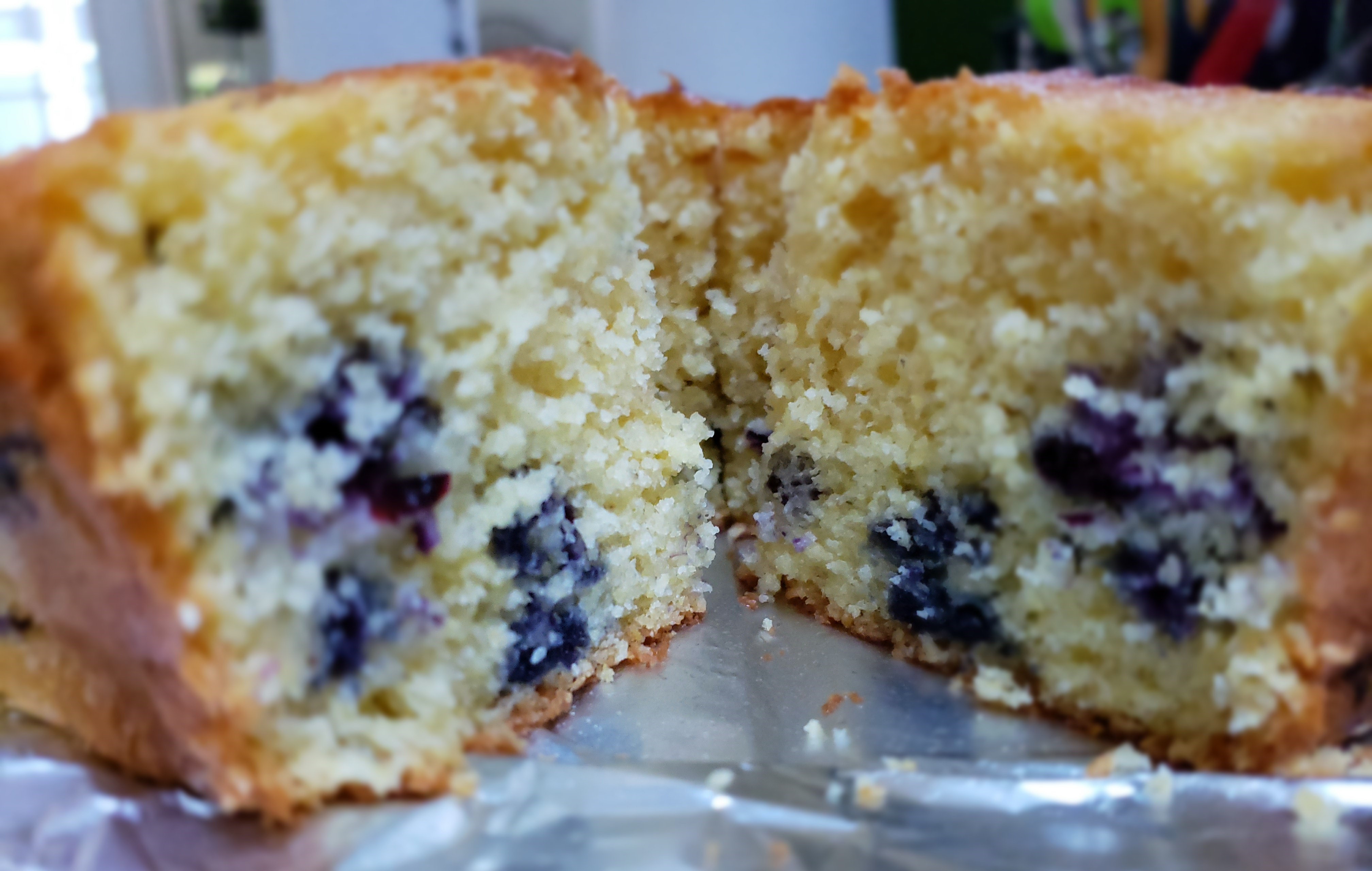 Blueberry Cornbread - My Dragonfly Cafe